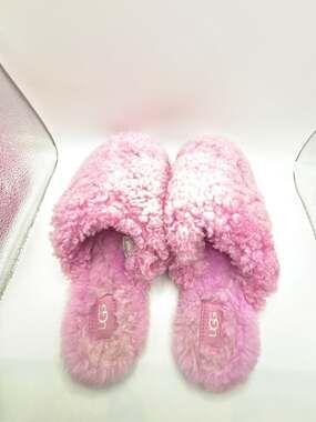 UGG Fluff Yeah Slide Pink Slippers Size 10